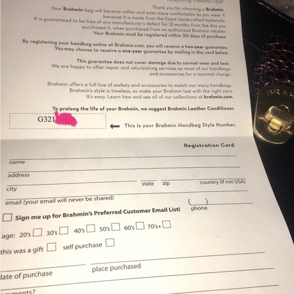 Brahmin Collete With Matching Clutch in Black Tusc - Picture 7 of 8